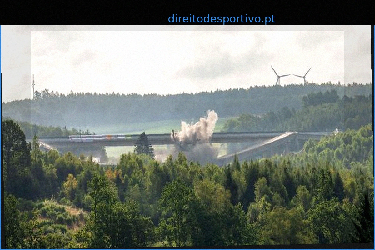 Viaduto de Ottfingen: Viaduto Defeituoso na A45 no Sauerland Demolido em Segunda Tentativa