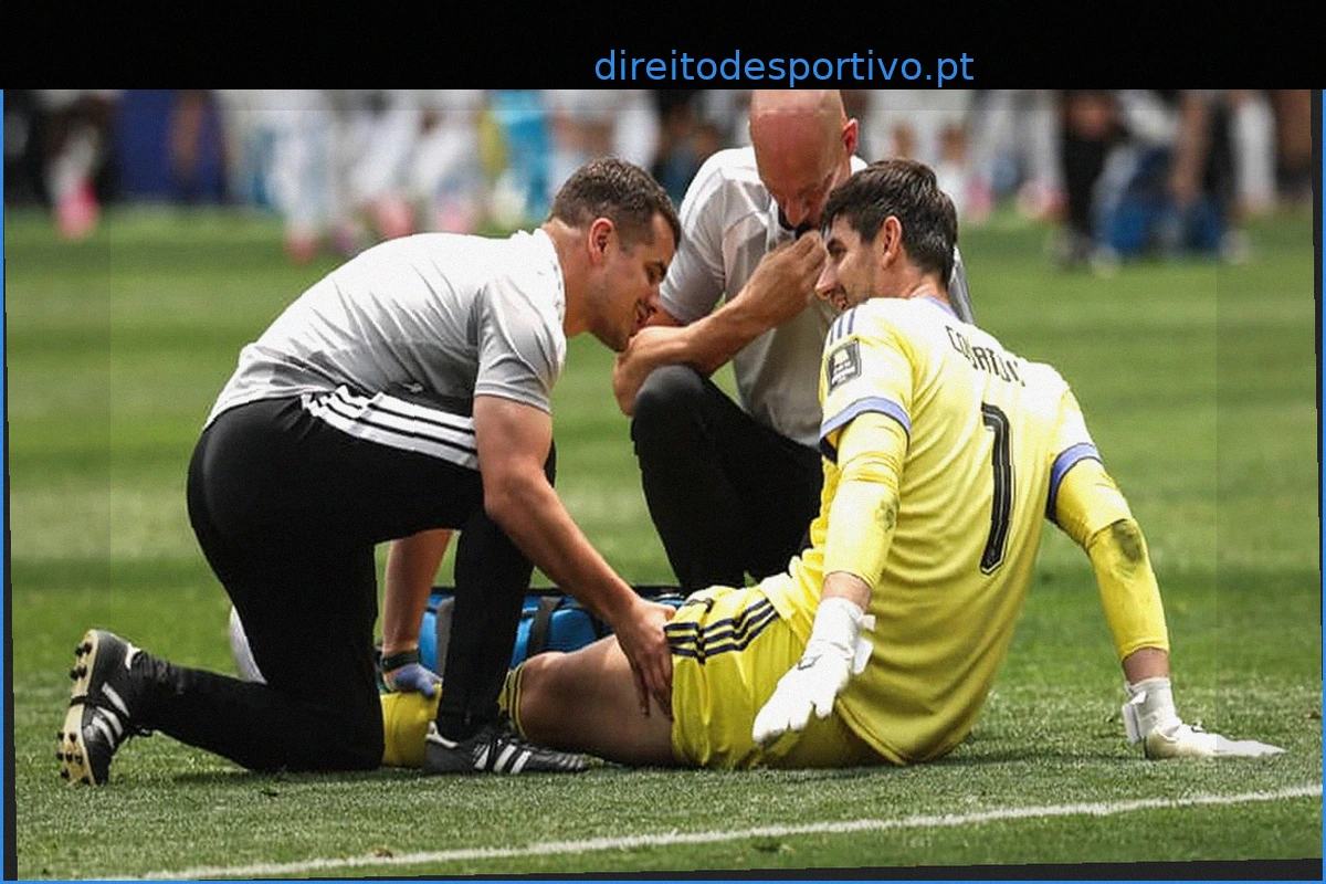 Espagne-Belgique : Les images des larmes de Courtois, contraint de quitter le match sur blessure en plein quart de finale de la Coupe du Monde 2026